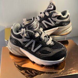 New Balance Kids' Sneakers in Black and Gray